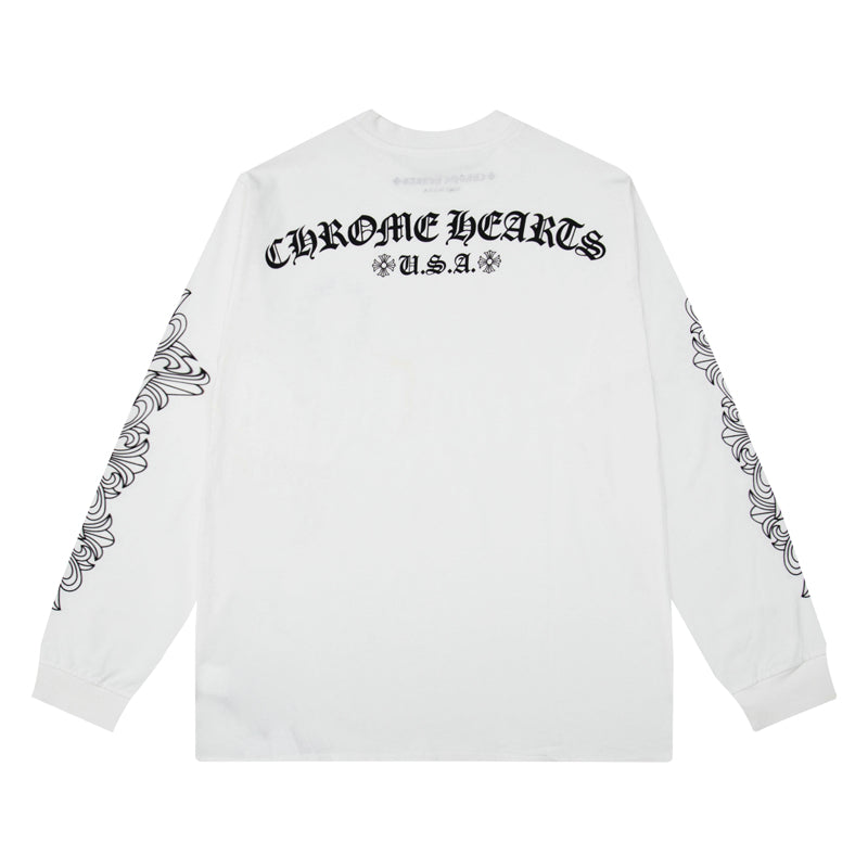 Chrome Hearts Men's Long-Sleeve Sweatshirt K8005