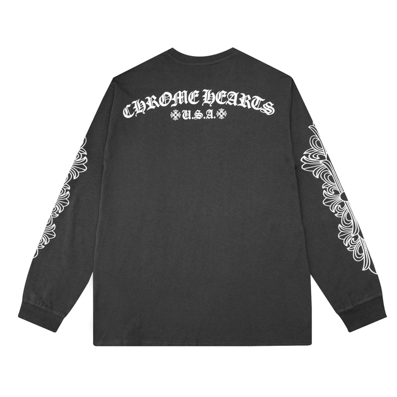 Chrome Hearts Men's Long-Sleeve Sweatshirt K8005