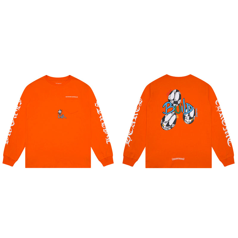 Chrome Hearts Men's Long-Sleeve Sweatshirt K8012