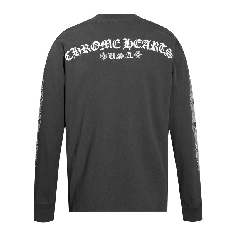 Chrome Hearts Men's Long-Sleeve Sweatshirt K8005
