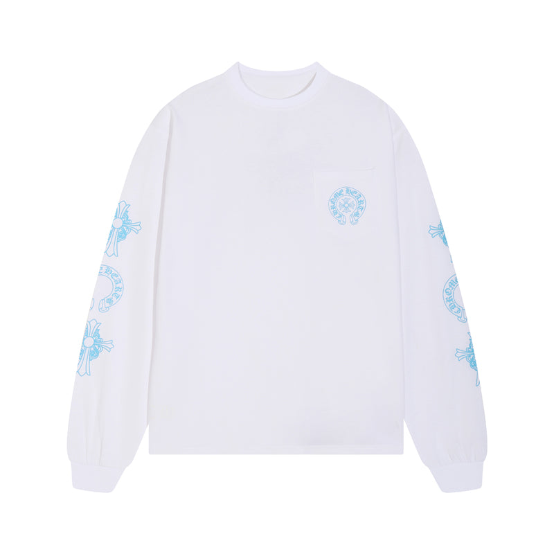 Chrome Hearts Men's Long-Sleeve Sweatshirt K8018
