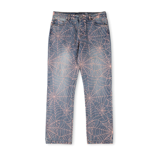 Sp5der AOP Vintage 501 Denim