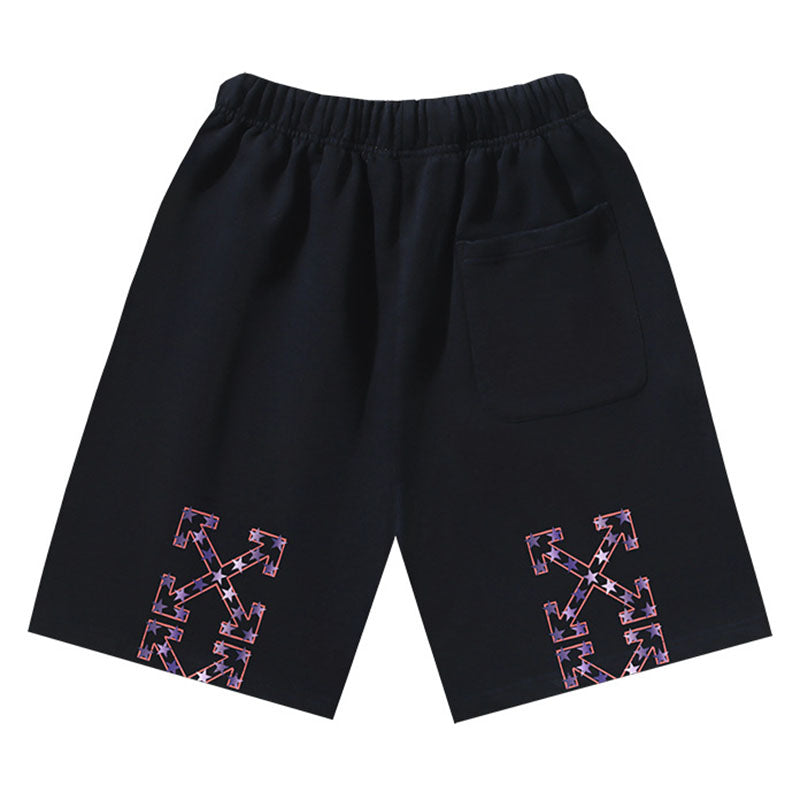 Off-White Logo Arrows Printed Shorts