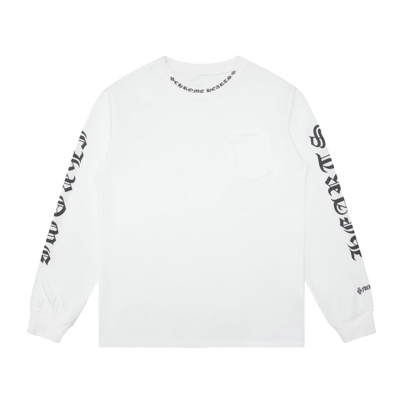 Chrome Hearts Men's Long-Sleeve  Sweatshirt K9011