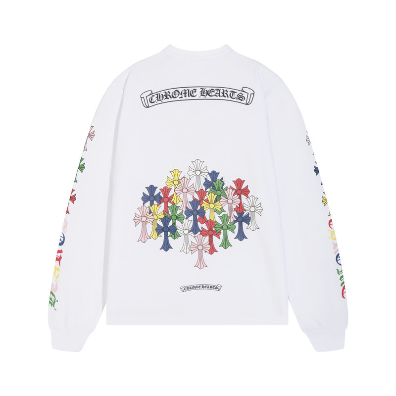 Chrome Hearts Men's Long-Sleeve Sweatshirt K8015